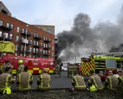 West London Warehouse Fire: 150 Firefighters Battle Blaze Amid Fireworks Fears