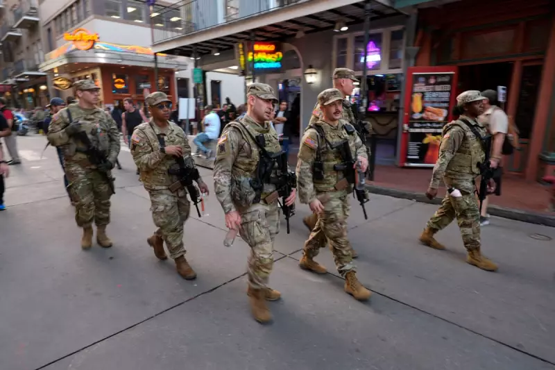 350 National Guard Troops Deployed to New Orleans Ahead of Super Bowl