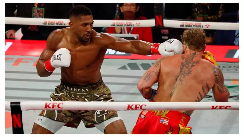 Anthony Joshua Knocks Out Jake Paul in Sixth Round of Netflix Fight