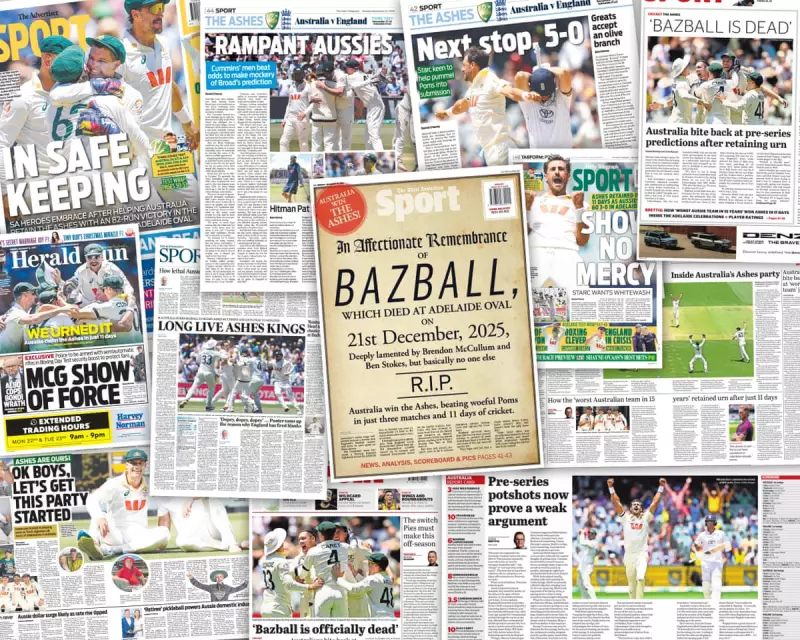 Australian Media Declares 'Death of Bazball' After Ashes Triumph in 11 Days