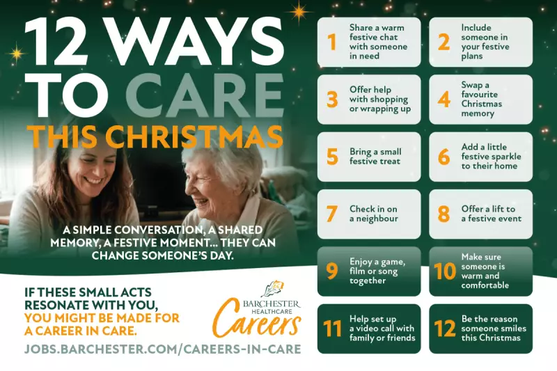 Barchester's 12 Ways to Care This Christmas: A Campaign for Compassion