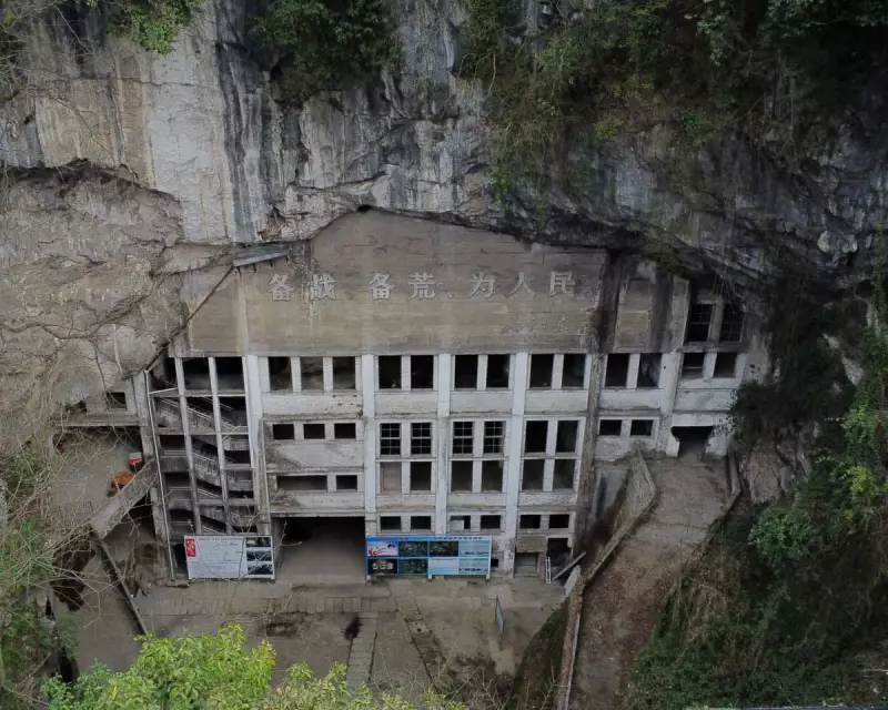 Batman-Style Cave Factories: The Dazzling Hidden Architecture of Communist China