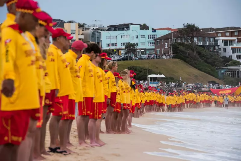 Bondi Lifesavers Form Human Chain in Moving Tribute to Shooting Victims