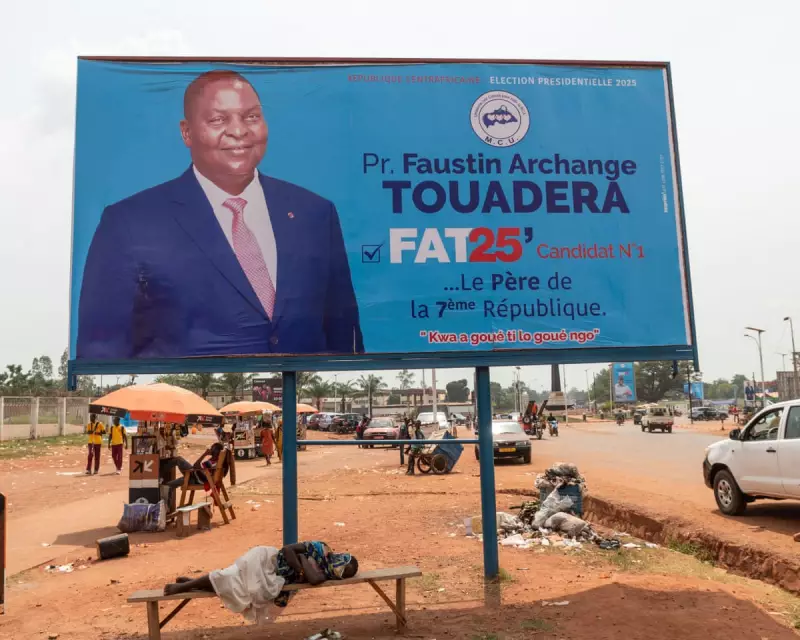 CAR Votes in Pivotal Election as President Touadéra Seeks Third Term