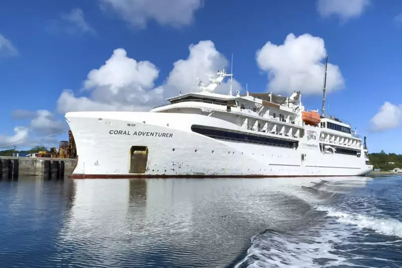 Coral Adventurer Cruise Ship Stranded Off PNG, Passengers to be Flown Home