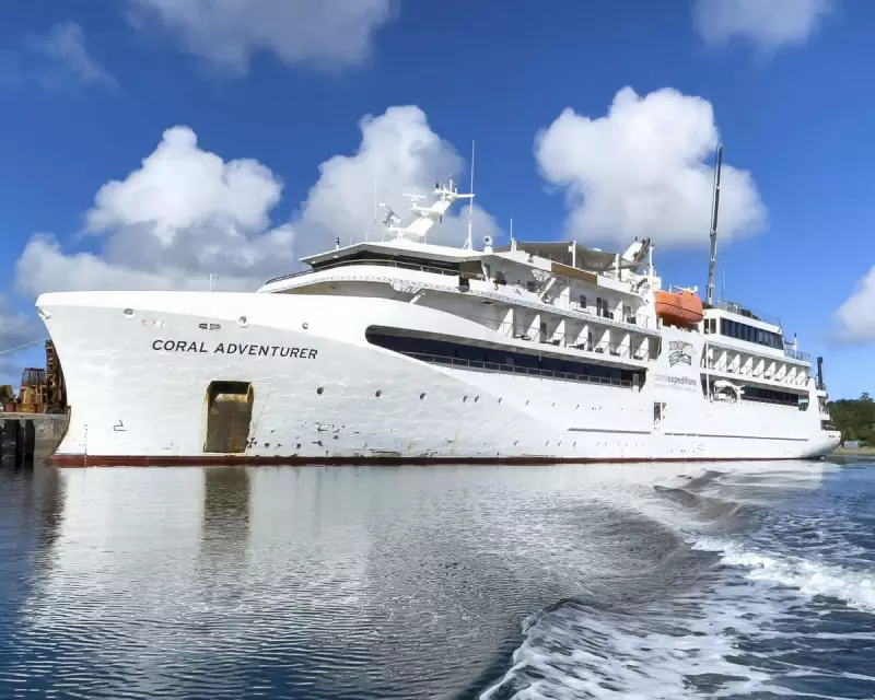 Coral Adventurer Runs Aground Off PNG Amid Passenger Death Probe