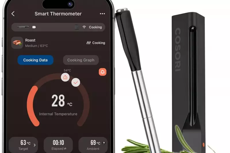 Cosori Smart Meat Thermometer Review: Stress-Free Christmas Cooking for £48.58