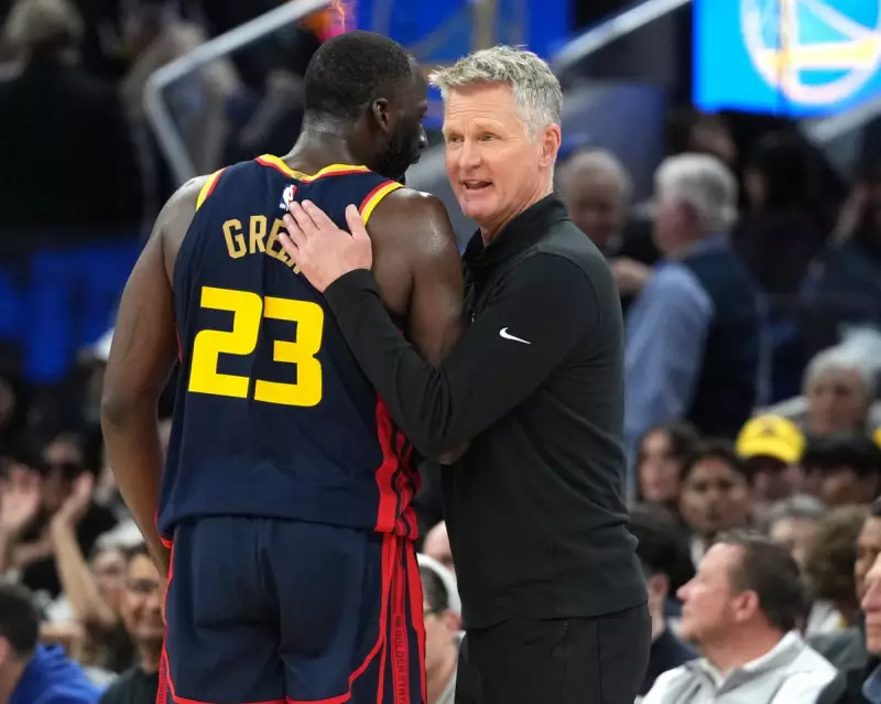 Draymond Green storms off court after heated clash with Steve Kerr