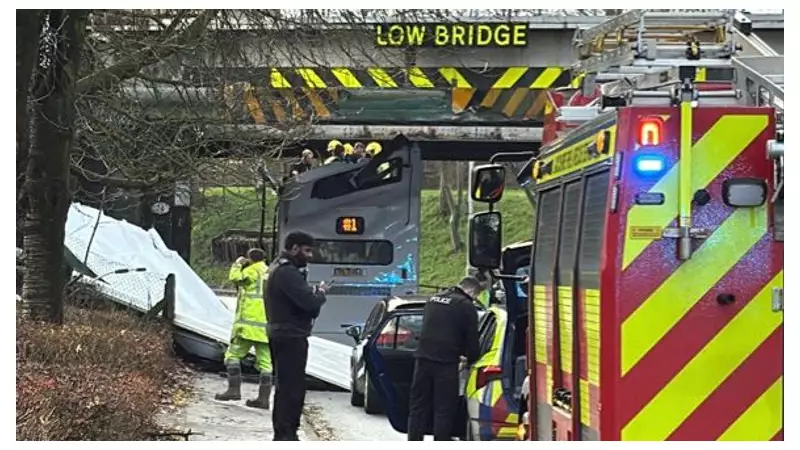 Eight Children Treated After Bus Roof Torn Off in Lancashire Bridge Crash