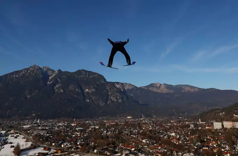 Global New Year's Eve in Pictures: Ski Jumps, Bear Festivals & Silent Tributes