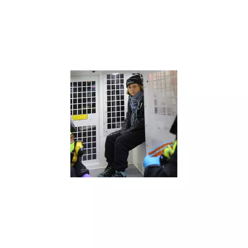 Greta Thunberg arrested in London for supporting banned Palestine Action group