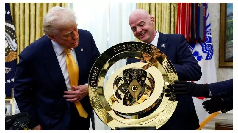 Infantino's Oval Office Visits Surpass World Leaders in Trump's First Year