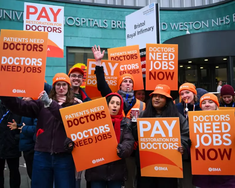 Junior Doctors' Strike: NHS Faces Five-Day Walkout Amid Pay and Training Row