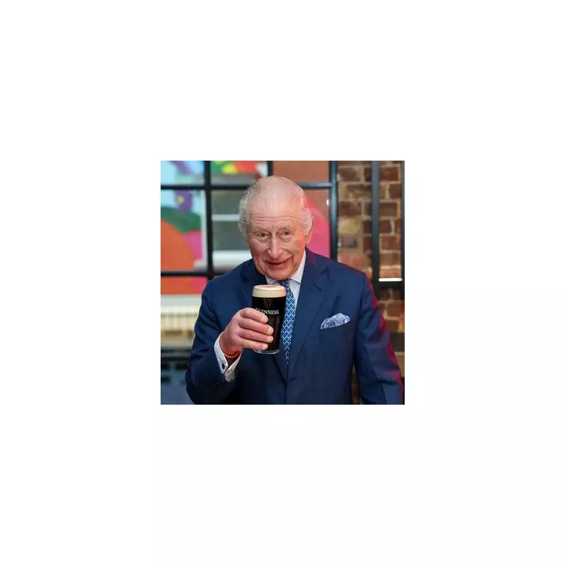 King Charles Pulls 'Perfect' Pint at New Guinness Brewery in Covent Garden