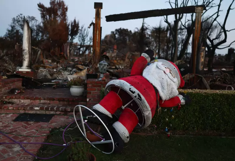 LA Wildfire Survivors Face Bleak Christmas in Temporary Housing