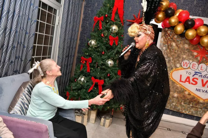 Lambwood Heights Care Home's 'Lamb-Vegas' Christmas Party Wows Residents