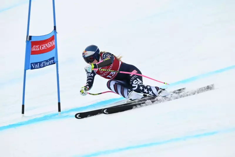 Lindsey Vonn, 41, Secures 142nd World Cup Podium in Val-d'Isère Super-G