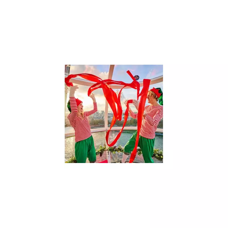 London Eye's First-Ever Christmas Grotto Opens 135 Metres High