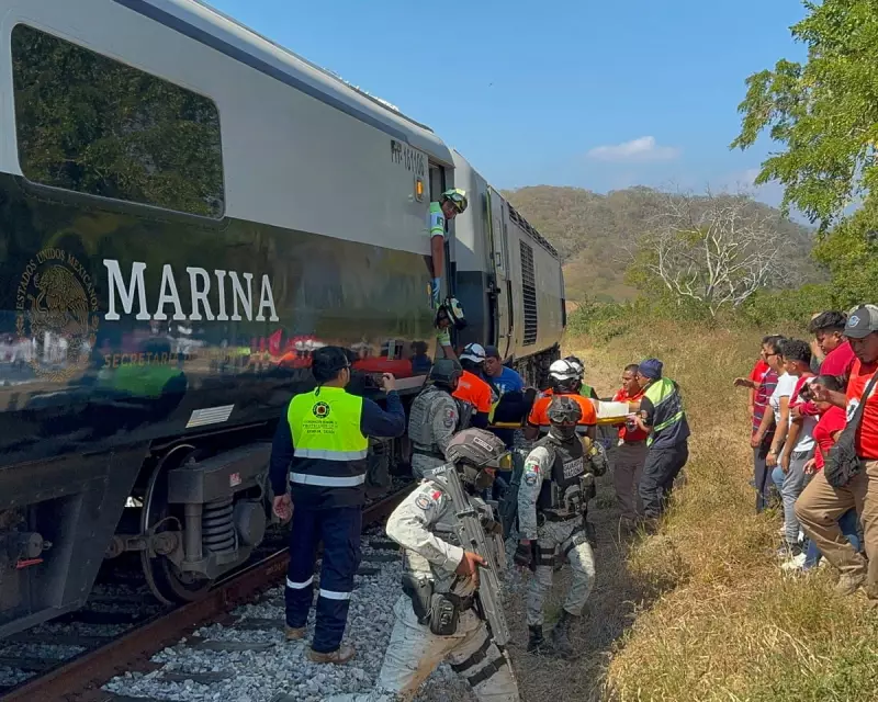 Mexico Train Derailment in Oaxaca: 14 Dead, Dozens Injured