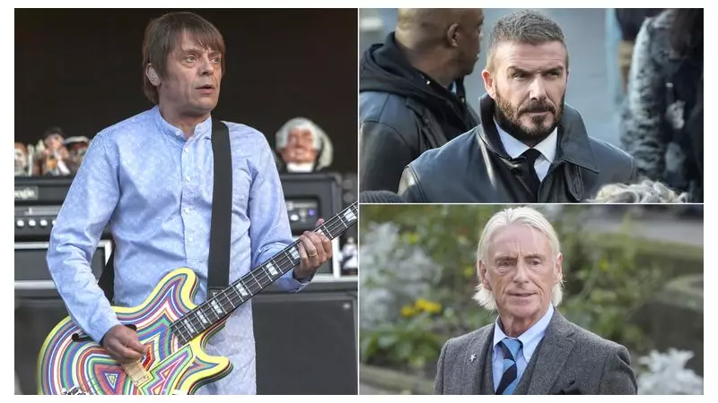 Music Stars and Fans Gather in Manchester for Stone Roses' Mani Funeral