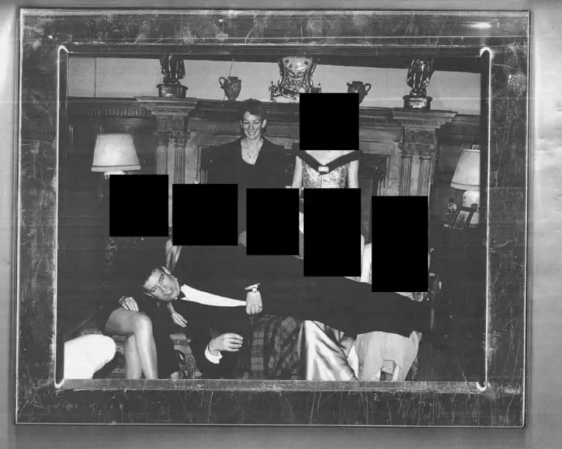 New Epstein Files Photo Shows Andrew Mountbatten-Windsor Lying on Laps