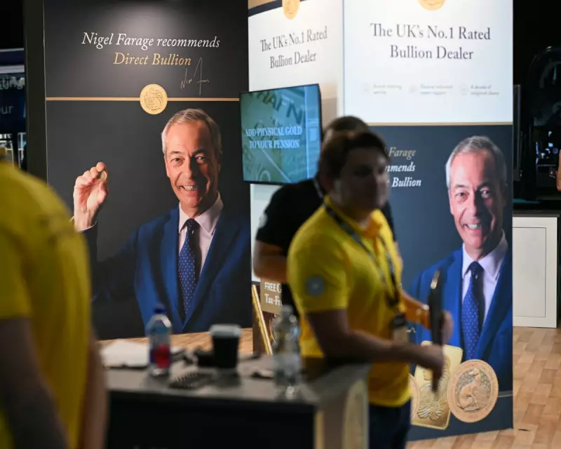 Nigel Farage's £400k Gold Pension Role Sparks Investment Advice Row