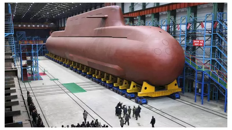 North Korea's Nuclear Submarine Progress Revealed in State Media Images