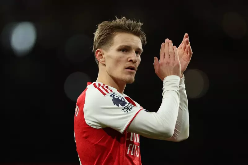 Odegaard Hails Raya's 'Great Save' as Arsenal Edge Brighton to Top