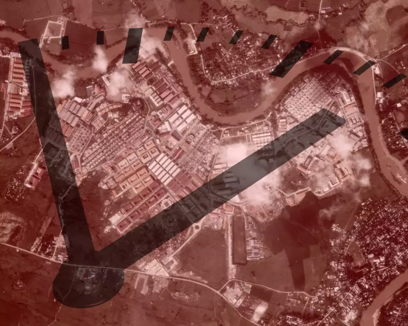 Satellite Images Reveal Explosion of Scam Centres on Thai-Myanmar Border