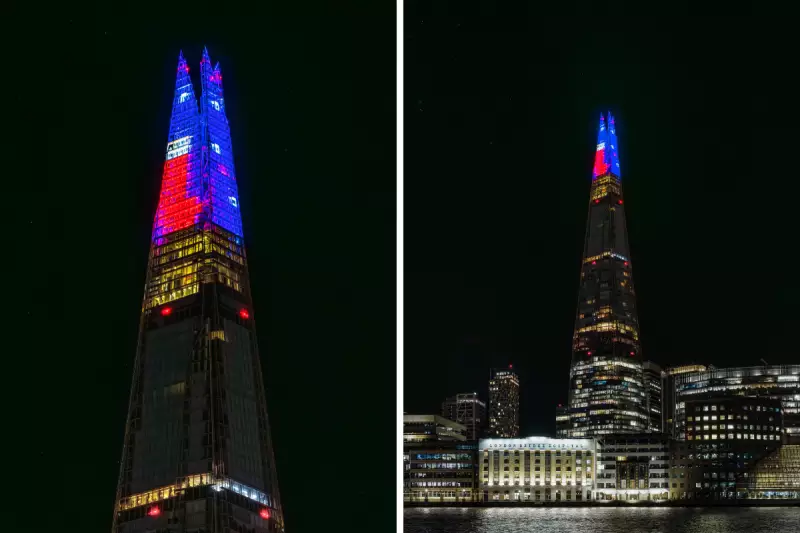 The Shard to Transform into Giant Red Stocking on Christmas Eve