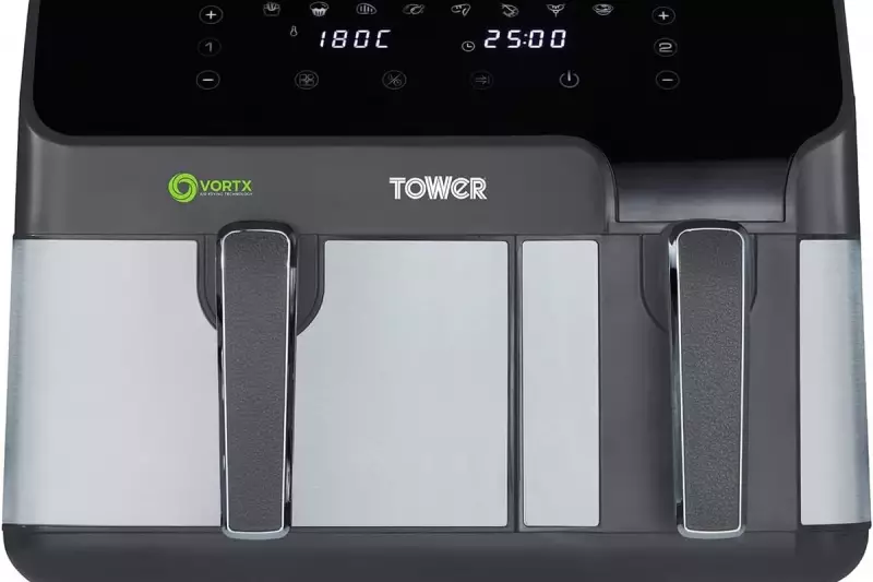 Tower's Dual Basket Air Fryer Drops to £44.99 in Amazon Deal