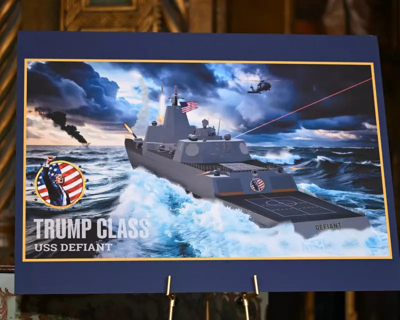 Trump Announces 'Golden Fleet' of Self-Named Warships, Breaks Naval Tradition