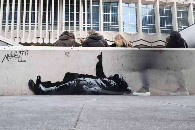 Two New Banksy Artworks Appear in Central London: Locations Revealed