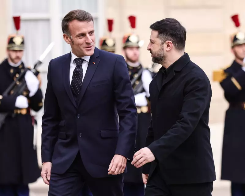 Ukraine War Diplomacy Enters 'Pivotal Week' as Zelenskyy Meets Macron