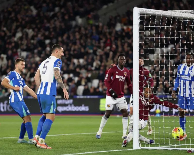 Veltman Salvages Point for Brighton in Dramatic 2-2 Draw at West Ham