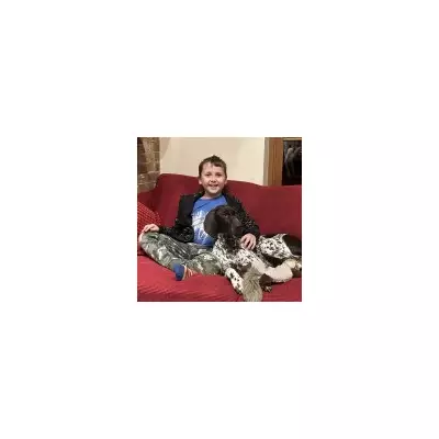 A Christmas Day walk saved my son's life after spotting a 'silly' leg drag