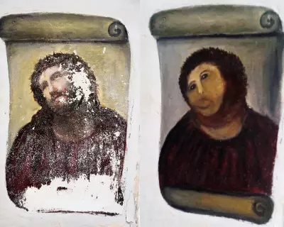 Cecilia Giménez, creator of 'Monkey Christ' restoration, dies aged 94