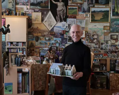 Retired Teacher's Miniature World: How Ken Bonham Transformed Memories into Art
