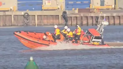 Two Men Missing in Devon Christmas Day Sea Search Amid Storm Warnings