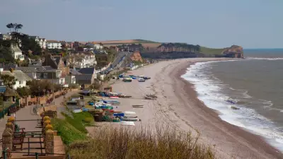 Two Men Missing in Water Off Devon Beach on Christmas Day