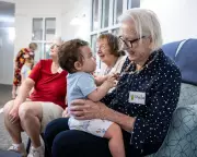 Australian Playgroups Bridge Generations in Aged Care Homes Initiative