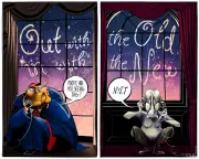 Ella Baron's 2026 New Year's Eve Cartoon: Trump and Putin's Shadow