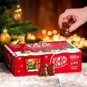 Festive KitKat Box Under £14 in Amazon Deal: 100 Chocolates for £13.09