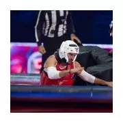 Gladiators Star Disqualified After Brutal Hit Leaves Joe Wicks Dizzy