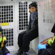 Greta Thunberg arrested in London for supporting banned Palestine Action group