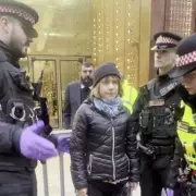 Greta Thunberg arrested in London for supporting proscribed group