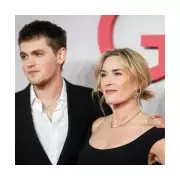 Kate Winslet's son Joe towers over proud mum at Goodbye June premiere