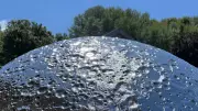 London to Host 'Mirror Moon': Giant NASA-Inspired Sculpture Lands at Greenwich