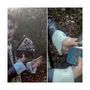 Londoner finds stolen phone stash in park after tracking device