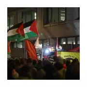 Met Police make first arrests for 'intifada' chants at Westminster protest